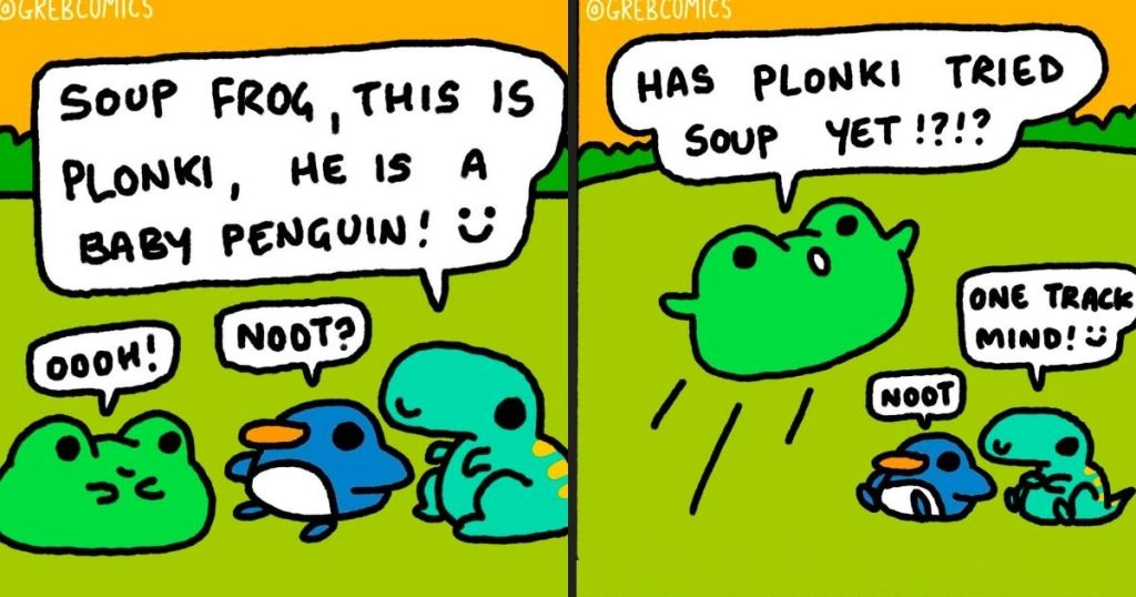 20 Greb Comics Whoes Frog Soup Recipe Is Full Of Humours Things