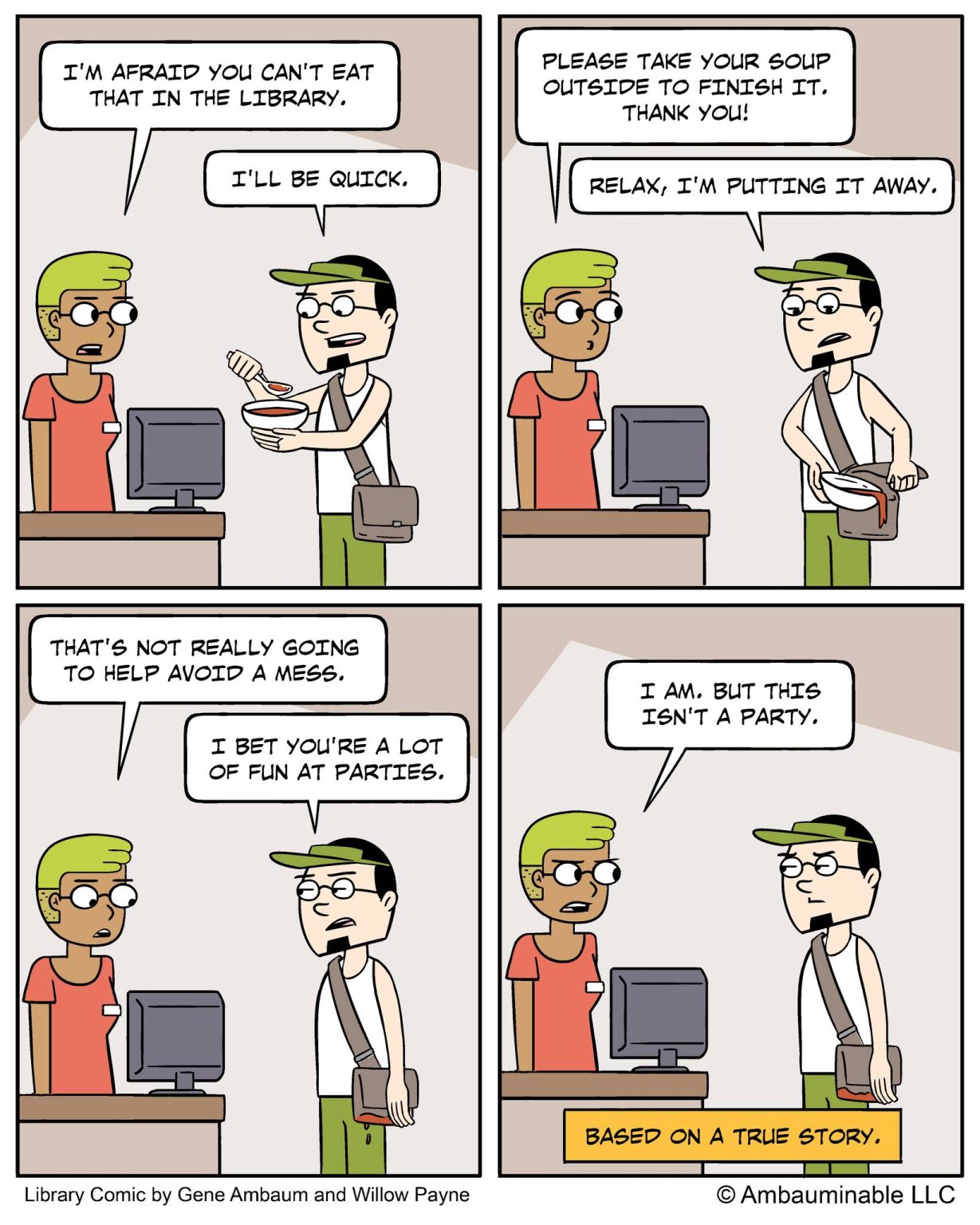 20 Comics Portrays The Struggles Of Librarians Loaded With Twist and ...