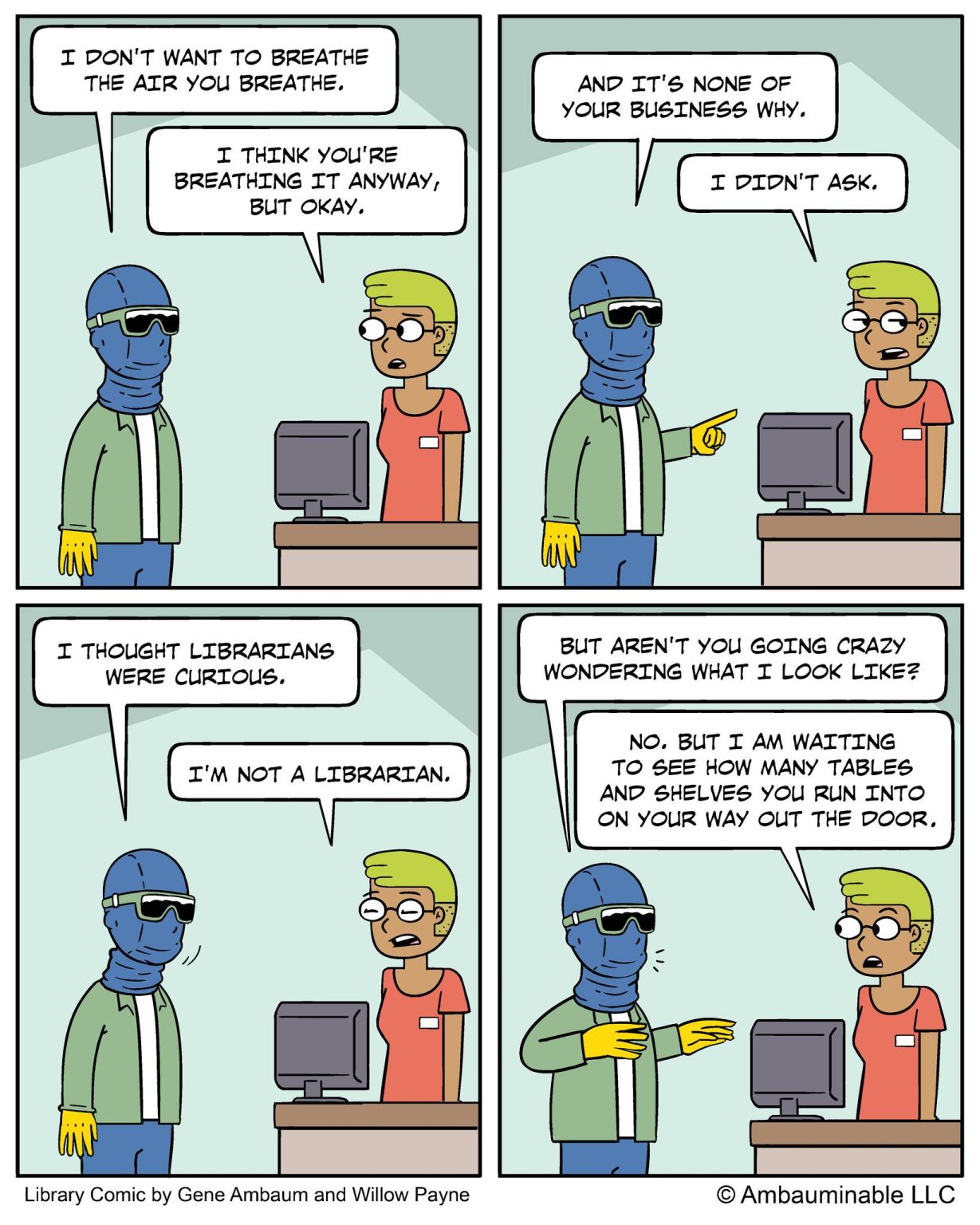 20 Comics Portrays The Struggles Of Librarians Loaded With Twist and ...