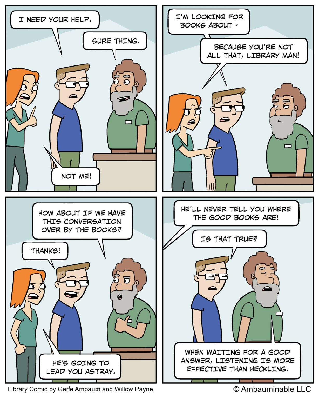 20 Comics Portrays The Struggles Of Librarians Loaded With Twist and ...